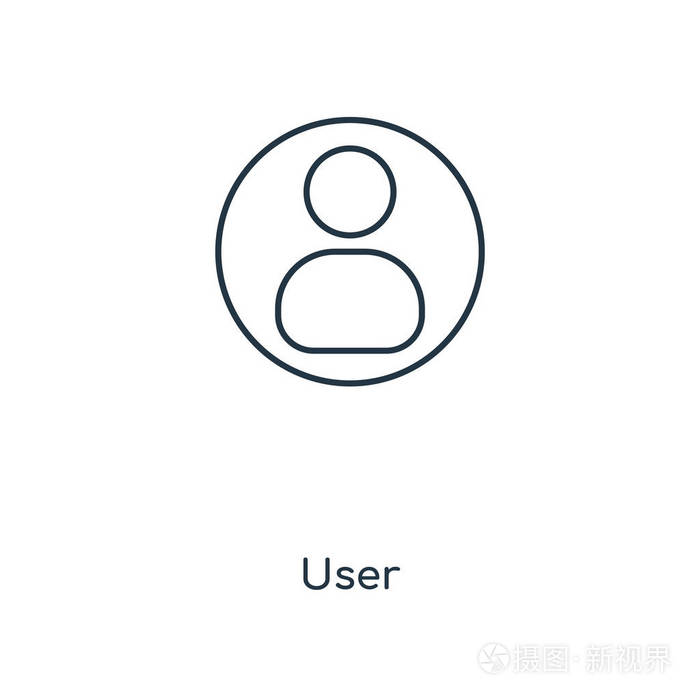 用户矢量图标简单而现代的平面符号为网站,手机,徽标,应用程序,ui.