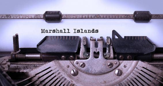 老打字机马绍尔群岛