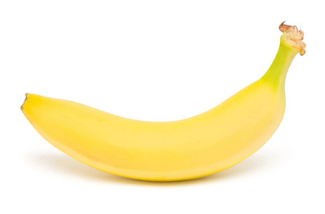 一个成熟的香蕉