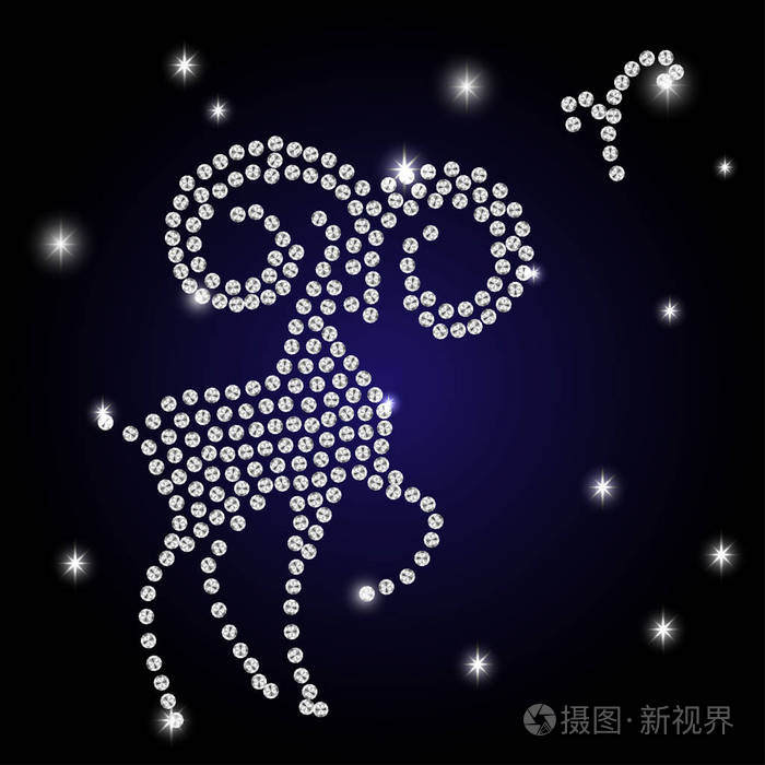 白羊座的星座是满天星斗的天空