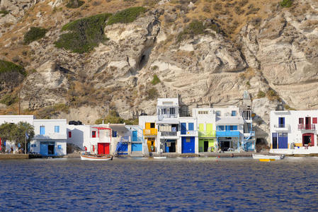 风景如画的希腊渔村
