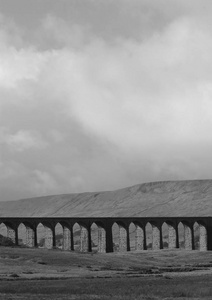 Ribblehead 高架桥黑白