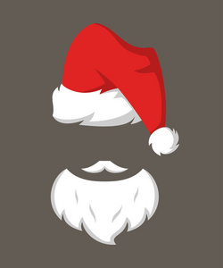 红帽和圣诞老人的胡子