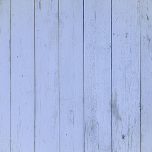 木材纹理背景, 蓝色木板。垃圾水洗木墙花纹