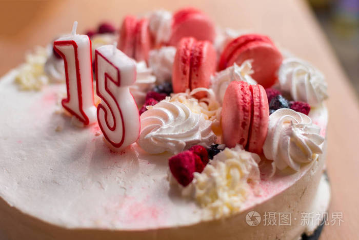 15岁女孩生日蛋糕