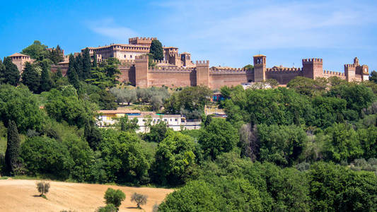 Gradara 城堡在意大利