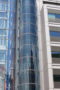 现代釉面办公楼在伦敦, 商务中心, 伦敦, 英国