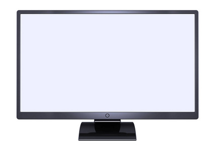 显示器电脑平屏宽空白显示黑色