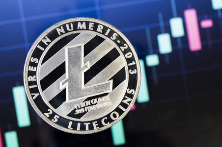 Litecoin 是现代的交换和此加密的货币是方便支付手段的金融和 web 市场