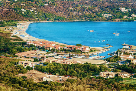 aranci 哥斯达黎加 smeralda 度假村地中海 撒丁岛 在意大利罗塞堡