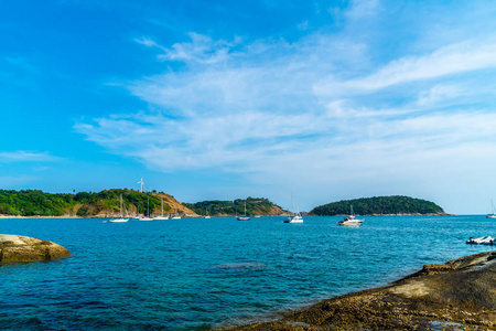 美丽的热带海滩和海假日假期概念