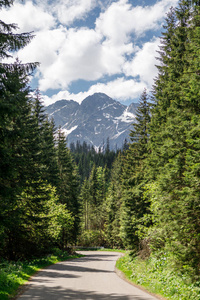 Tatra 山的惊险景观, 波兰