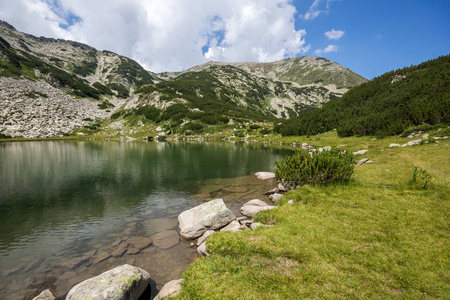 Muratovo 湖, Pirin 山, 保加利亚的惊人景观