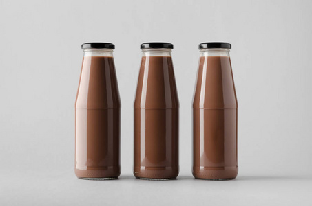 巧克力奶瓶模拟三瓶