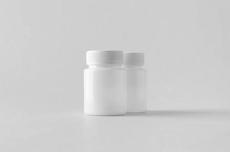 白色塑料补充剂药物模拟