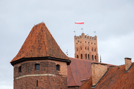 Malbork 城堡中世纪日耳曼城堡在波兰