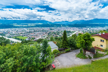 innsbrucker nordkette 山和滑雪区电缆铁路北奥地利西部因斯布鲁克蒂罗尔地区