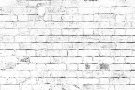 黑色和白色的旧砖墙纹理背景为您的文本或装饰