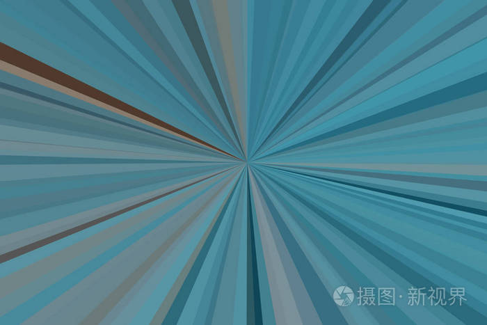 蓝色蓝绿色水下灯.抽象射线背景.彩色条纹光束图案.
