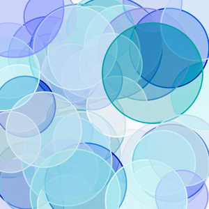 纹理抽象简约的蓝色插图与圈子有用作为背景