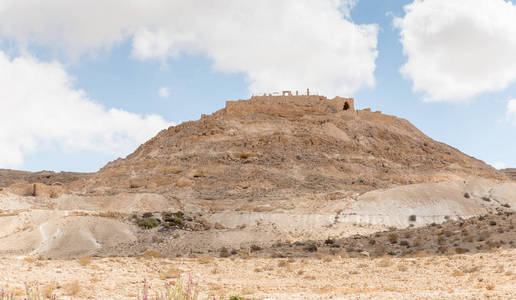 Avdat 纳巴泰城遗址, 位于以色列犹太沙漠的香路上。它被列入联合国教科文组织世界遗产名录