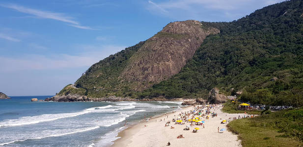 巴西里约热内卢的热带海滩