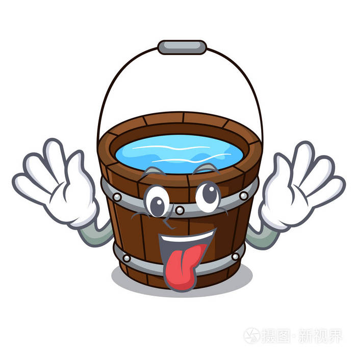 疯狂木桶吉祥物卡通