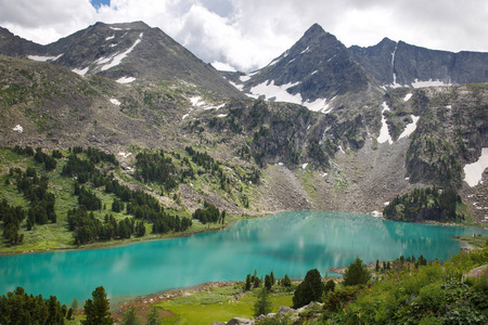 山湖强, 俄罗斯, 阿尔泰山, Katun 岭