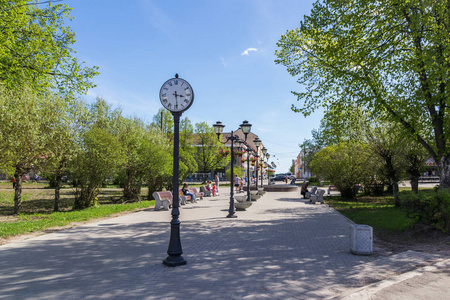 俄罗斯 Sortavala 镇 Kirov 广场广场