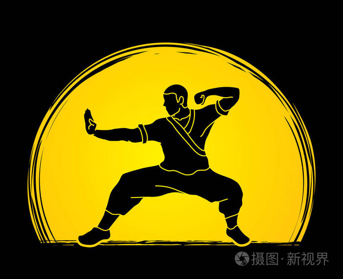 中国功夫行动准备战斗