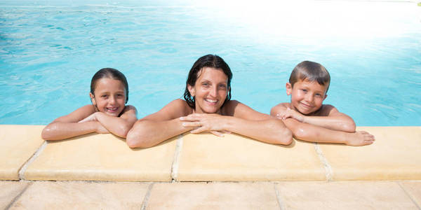 3 池上在暑假里的幸福的家庭