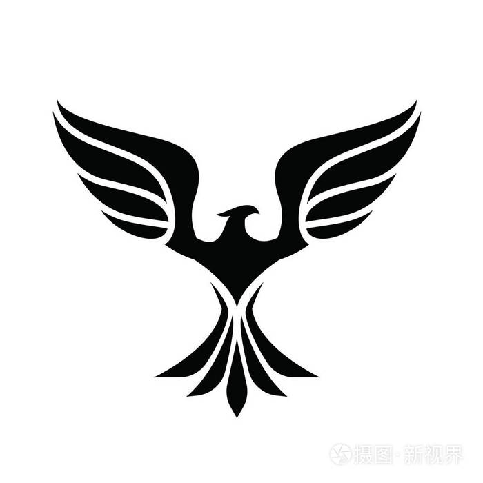 飞鹰logo,小鸟标志套装,猎鹰徽标,鹰标志,矢量标志模板