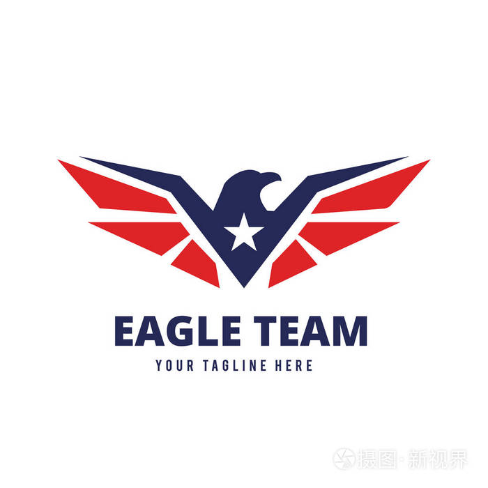 飞鹰logo,小鸟标志套装,猎鹰徽标,鹰标志,矢量标志模板