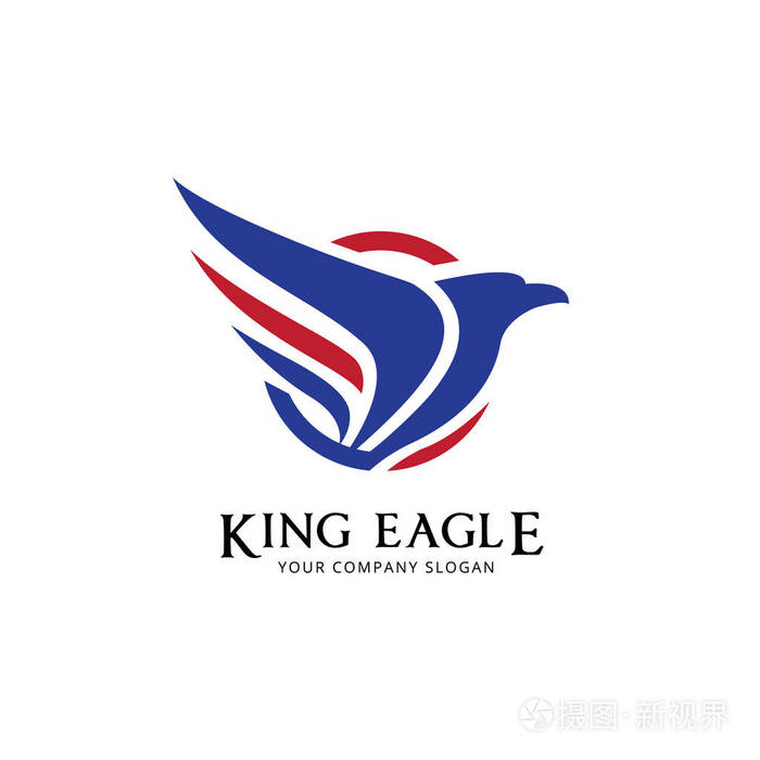 飞鹰logo,小鸟标志套装,猎鹰徽标,鹰标志,矢量标志模板