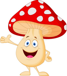 可爱蘑菇卡通