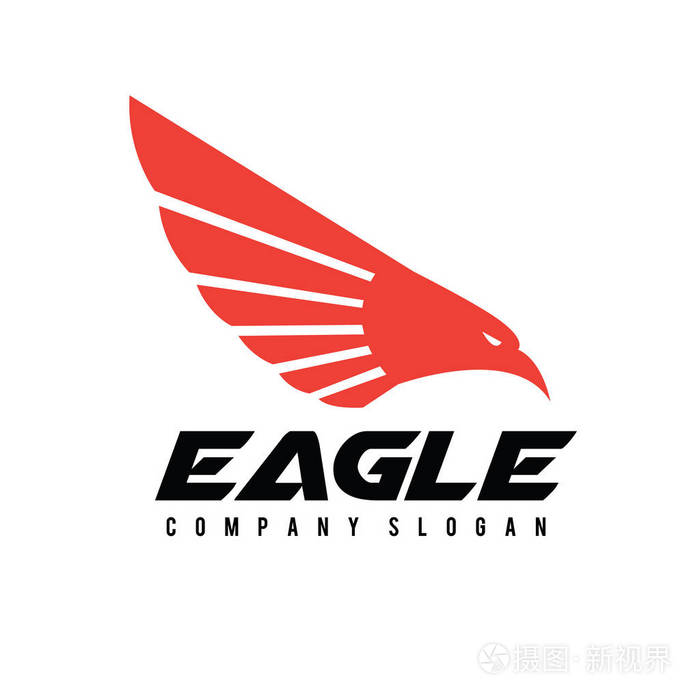 飞鹰logo,小鸟标志套装,猎鹰徽标,鹰标志,矢量标志模板
