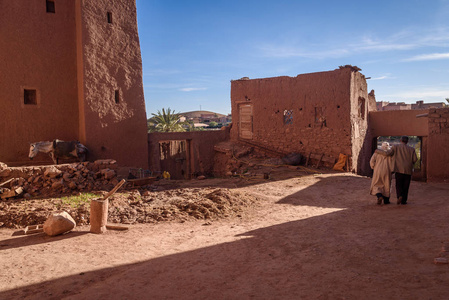 摩洛哥阿特拉斯山脉 Kasbah Ait Benhaddou