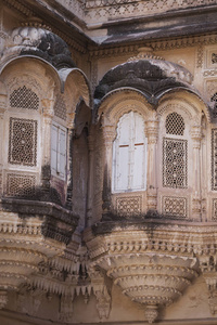 在焦特布尔 rjasthan 印度 mehrangarh 堡