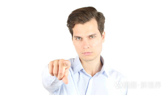 快乐有魅力的年轻人,指着你