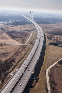 鸟瞰的公路