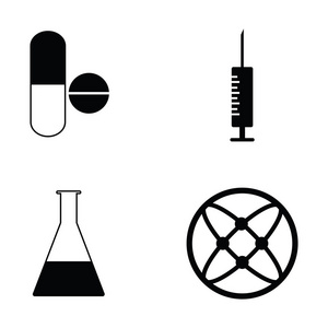 科学图标集图片