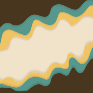 在冰激淋色彩抽象彩色的波背景。矢量我