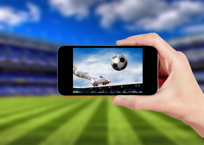手机足球游戏图片