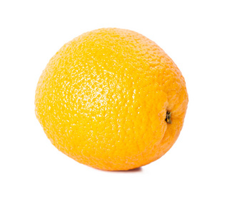 一个大型的脐橙成熟