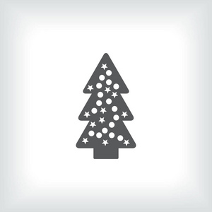 快乐快乐 xmass 圣诞树装饰串灯节日的问候