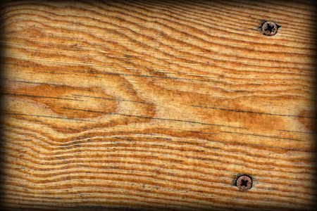老打结的松木木材板渐晕光 Grunge 纹理细节