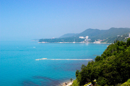 景观 海景 海岸 海和山