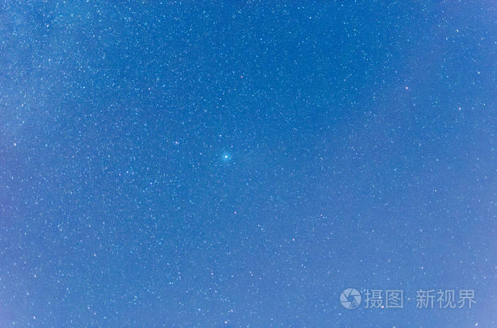 繁星点点的夜空
