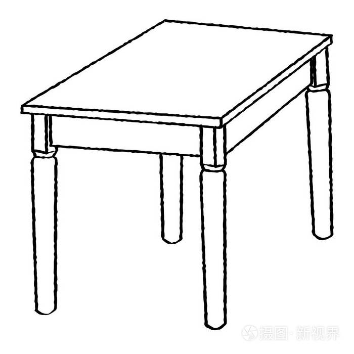 线描的表-简单的行向量插画-正版商用图片0vbv39-摄图新视界