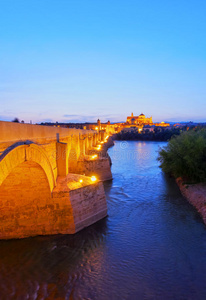 西班牙科尔多瓦的罗马桥